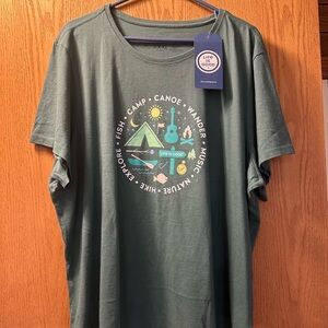 LIFE IS GOOD TEE. NWT. SIZE XXXL